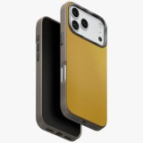 UNIQ Lyden DS tok iPhone 17 Pro Magclick töltés Sárga-szürke