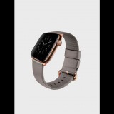 Uniq Mondain Apple Watch 44/42mm bőr szíj szürke  (44927) (U44927) - Szíj