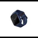 Uniq Monos Apple Watch 44/45mm hibrid szíj tok kék (UNIQ-45MM-MONOSBLU) (UNIQ-45MM-MONOSBLU) - Szíj