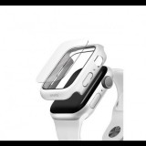 Uniq Nautic Apple Watch 40mm műanyag tok üvegfóliával, fehér (UNIQ-40MM-NAUWHT) (UNIQ-40MM-NAUWHT) - Kijelzővédő fólia