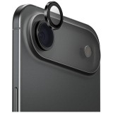 UNIQ Optix Aluminum Camera Lens Protector kamera lencse védő fólia fekete szegéllyel applikátorral iPhone Air