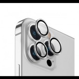 Uniq Optix Apple iPhone 14 Pro/14 Pro Max tempered glass kamera védő üvegfólia ezüst (UNIQ-IP6.1P-6.7PM-LENSSIL) (UNIQ-IP6.1P-6.7PM-LENSSIL) - Kameravédő fólia