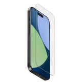 Uniq Optix Covex Clear Apple iPhone 17 Pro tempered glass kijelzővédő üvegfólia felhelyező kerettel, átlászó