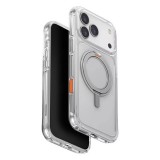 Uniq Swivix Apple iPhone 17 Pro tok 360 fokban állítható kitámasztóval, átlátszó