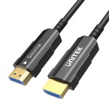 Unitek C11072BK HDMI - HDMI 2.0 4K 60Hz kábel 50m - Fekete (C11072BK-50M)