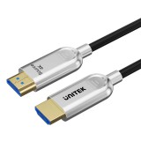 Unitek C11092ASL01 HDMI - HDMI 2.0 4K 60Hz Optikai Kábel 10m - Fekete (C11092ASL01-10M)