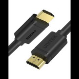Unitek HDMI - HDMI v2.0 kábel 0.3m - Fekete (C11061BK-0.3M)