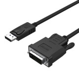 Unitek Prémium Displayport 1.1 - DVI-D 24+1 kábel 1.5m (Y-5118BA)