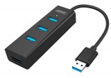 Unitek Prémium passzív USB 3.0 elosztó 4 portos (Y-3089)