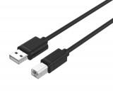 Unitek Prémium USB 2.0 AM-BM kábel 3m (Y-C420GBK)
