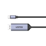Unitek Prémium USB C - Displayport 8K 60HZ kábel 1.8m (V1423C)