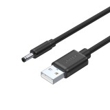 Unitek USB - DC 3.5x1.35 kábel, 1m (Y-C495BK)