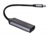 UNITEK V1415A video átalakító kábel 0,15 M USB C-típus DisplayPort Szürke