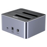 Unitek Y-3027GY01-EU HDD Dokkoló és klónozó állomás (USB 3.2 - SATA) (Y-3027GY01-EU)