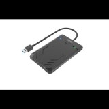 Unitek Y-3036 2.5" USB 3.0 Külső HDD ház - Fekete (Y-3036)