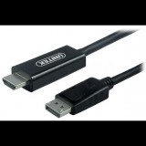 Unitek Y-5118CA Displayport - HDMI átalakító kábel 1.8m Fehér (Y-5118CA)
