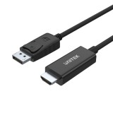 UNITEK Y-5118CA video átalakító kábel 1,8 M HDMI A-típus (Standard) DisplayPort Fekete