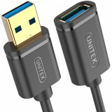 Unitek Y-C4030GBK USB-A apa - USB-A anya 3.1 Hosszabbító kábel - Fekete (3m) (Y-C4030GBK)