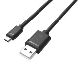 UNITEK Y-C451GBK USB kábel 1 M USB 2.0 USB A Micro-USB B Fekete