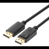 Unitek Y-C607BK DisplayPort v1.2 Kábel 1.5m Fekete (Y-C607BK)