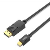 Unitek Y-C611BK miniDisplayPort - DisplayPort Kábel 2m Fekete (Y-C611BK)