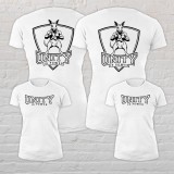 Unity is power anya - lánya póló szett (2db elöl-hátul mintás női póló)