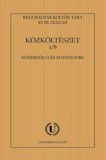 Universitas Kiadó Czifra Éva: Közköltészet 3/B - könyv