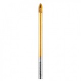 Univerzális 4 élű üvegfúró, fa, műanyag, fém, kőzet, kerámia fúráshoz, 5mm, Graphite