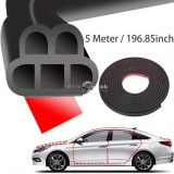 Univerzális 5 méteres vízálló szivacsgumi autóajtó tömítőcsík