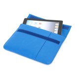 Univerzális 9,7-10,1 colos tablet táska, műbőr, kék, Platinet