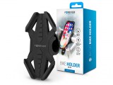 Univerzális kerékpárra szerelhető telefontartó 4-6" méretű készülékekhez - Forever BH-120 Bike Holder - fekete