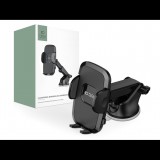 Univerzális műszerfalra/szélvédőre helyezhető PDA/GSM autós tartó - Tech-ProtectUniversal Windshield Dashboard Car Mount V3W-D/B - fekete (FN0469)