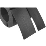 Univerzális szegély WOOD BORDER 78mm x 2,8mm x 10m szürke