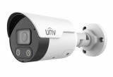 Uniview Easystar 2MP ColorHunter csőkamera, 2.8mm fix objektívvel, mikrofonnal és hangszóróval IPC2122LE-ADF28KMC-WL
