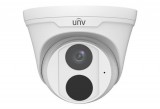 Uniview easystar 4mp starlight turret dómkamera, 2.8mm fix objektívvel, mikrofonnal ipc3614le-adf28k-g