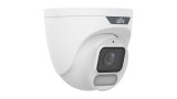 Uniview Easystar Colorhunter 8MP OwlView Wise-ISP turret dómkamera, 2.8mm fix objektívvel, mikrofonnal IPC3628LE-ADF28K-WP