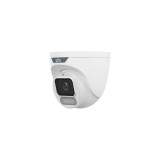 Uniview IPC3622LE-ADF28K-WP IP 2MP HD turret biztonsági kamera, 2.8 mm-es fix objektívvel, SD kártya foglalattal, PoE, beépített mikrofonnal, fehér fénnyel, kültéri