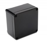 UNIVOLT 000848 PKG 100 OP fekete páncéljellegü kötődoboz, falon kívűl