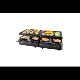 Unold 48755 Raclette Extandable Grillsütő 1300 Watt - Ezüst (48755)
