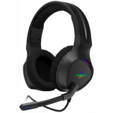 uRage by Hama "SoundZ 710 7.1" gamer headset, USB, RGB, fekete - 186065