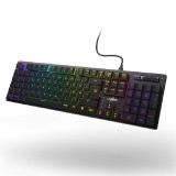 Urage Exodus 910 Low Profile Gaming Keyboard, Red Switches, black, QWERTZ HU - 13217834