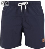 Urban Classics - Block Swim Shorts Navy Rövidnadrág