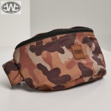 Urban Classics - Camo Hip Bag Brown Camo Övtáska