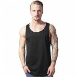 Urban Classics - Jersey Big Tank Black Trikó