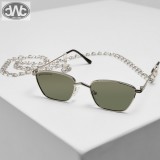 Urban Classics - Kalymnos With Chain Silver Napszemüveg