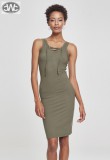 Urban Classics Ladies Lace Up Dress