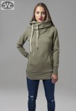 Urban Classics Ladies Long Logopatch Hoody