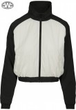 Urban Classics Ladies Short Raglan Crinkle Batwing Jacket