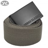 Urban Classics - Long Canvas Olive Vászon Öv