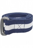 Urban Classics - Stripe Kék Vászon Öv